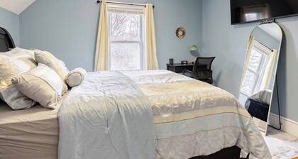4BR Family Home • Parking • Near Boston & Gillette FIFA