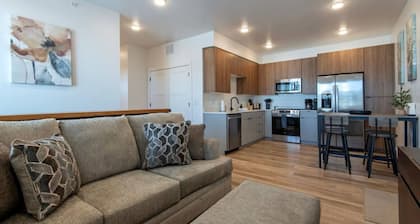 Two-bedroom Flat at Teton Peaks