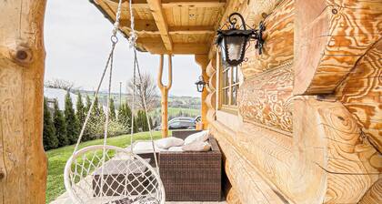 Delightful 2-bedroom cottage in charming Ząb for your getaway