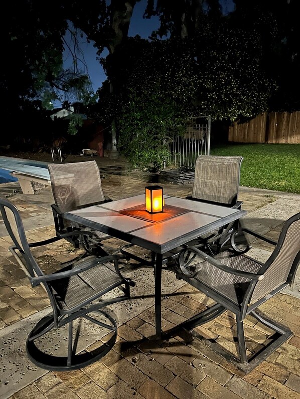 Outdoor dining