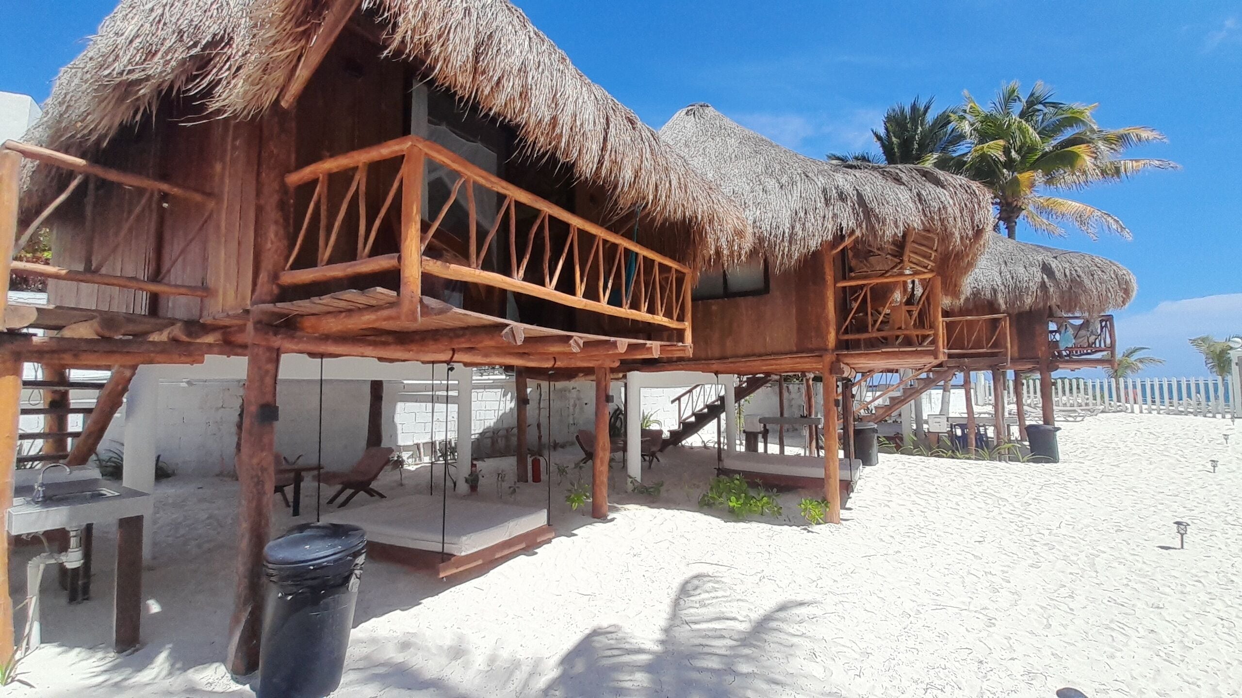 Bungalow #5, Oceanfront View | In-room safe, laptop workspace, blackout drapes, free WiFi