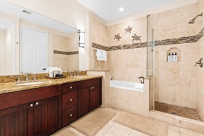 Shower - NEW! Fairway Villas Waikoloa | 2-Bedroom Villa, Steps to Pool & Beach! Complimentary Rental Car w/ 6+ Nights! FVW-L21 by KBM (Waikoloa)