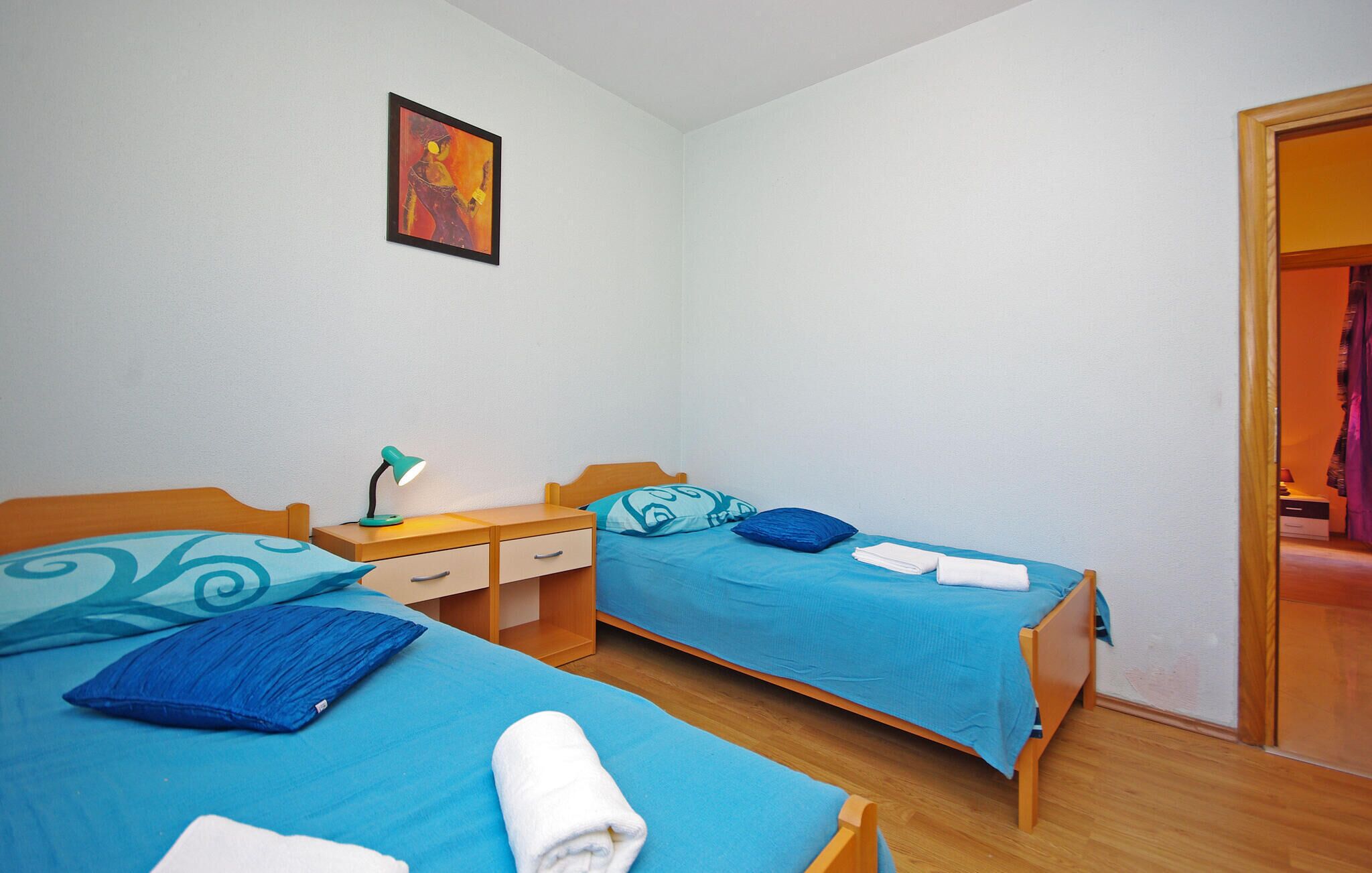 2 bedrooms, iron/ironing board, travel crib, free WiFi