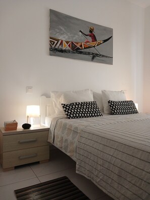 2 bedrooms, iron/ironing board, travel cot, free WiFi - Charming apartment 2 minutes from Cabral Beach (Sal Rei)