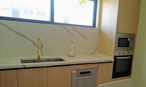 Microwave, stovetop, dishwasher - Coastal Retreat. Beach life. Luxury 1 BR apartment at the Paradisiac Beach Club. (Richmond Estate)