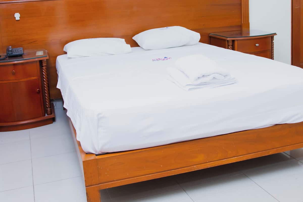 Habitación doble Premier, 1 cama Queen size, aire acondicionado | Escritorio, insonorización y wifi gratis