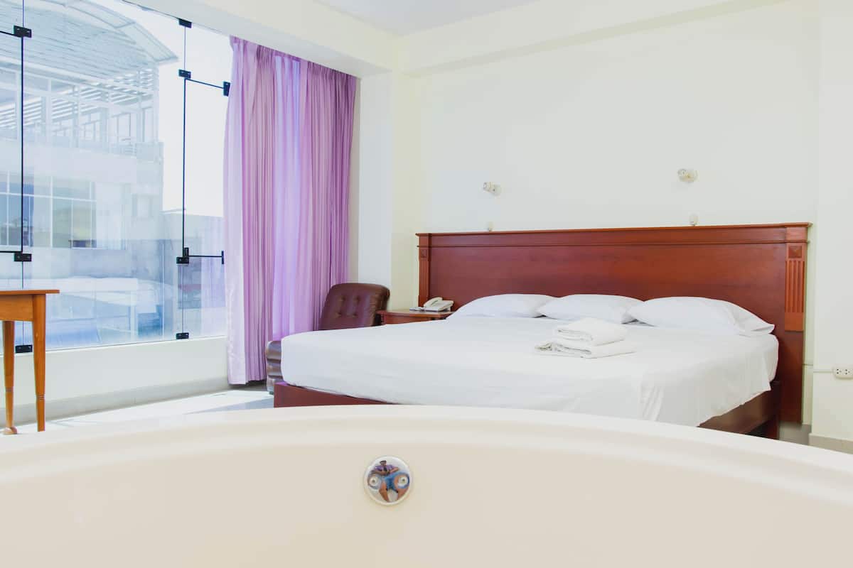 Habitación doble Premium, 1 cama King size, aire acondicionado | Escritorio, insonorización y wifi gratis
