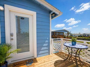 Terrace/patio - TL710 Private Pool, Charcoal Grill, Parking for 2 (Port Aransas)