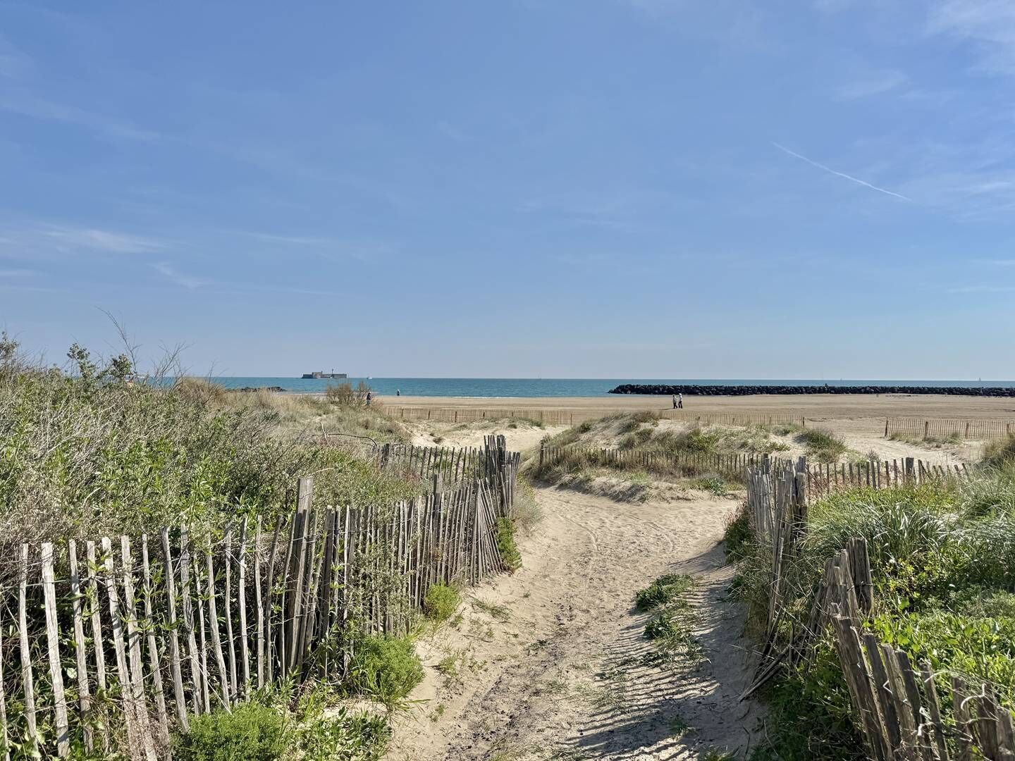 In Strandnähe