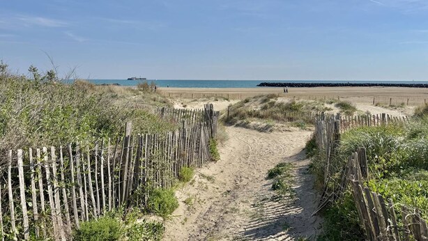 Nær stranden