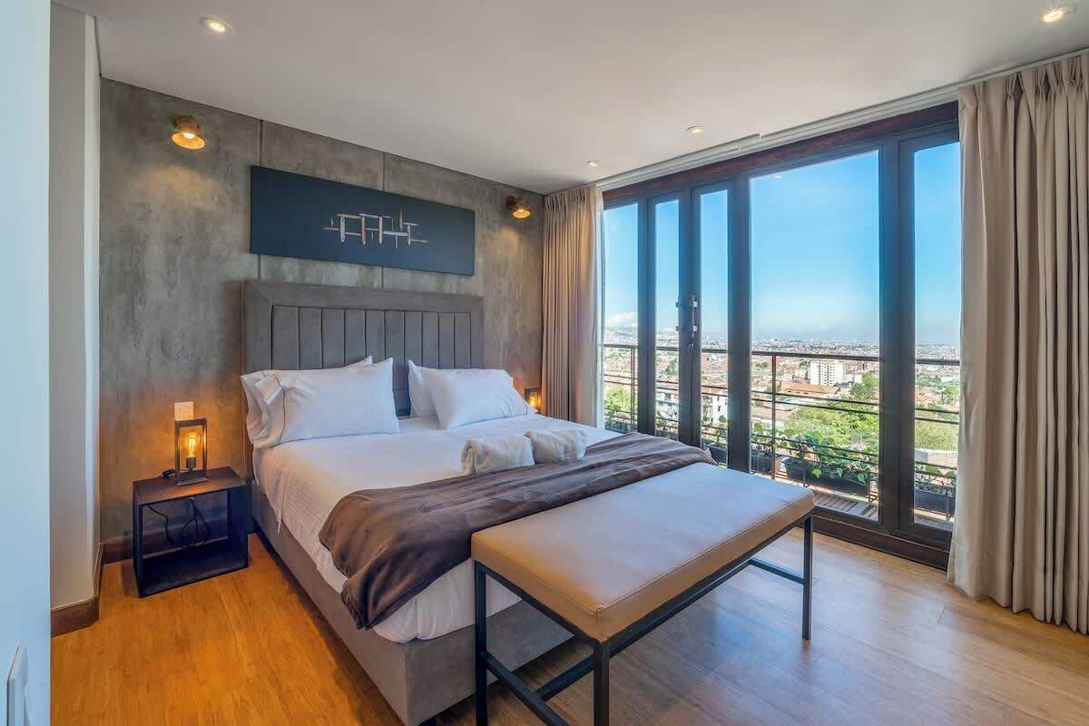 Apartamento, várias camas, sacada, vista para a cidade (La Primera 403) | 2 quartos