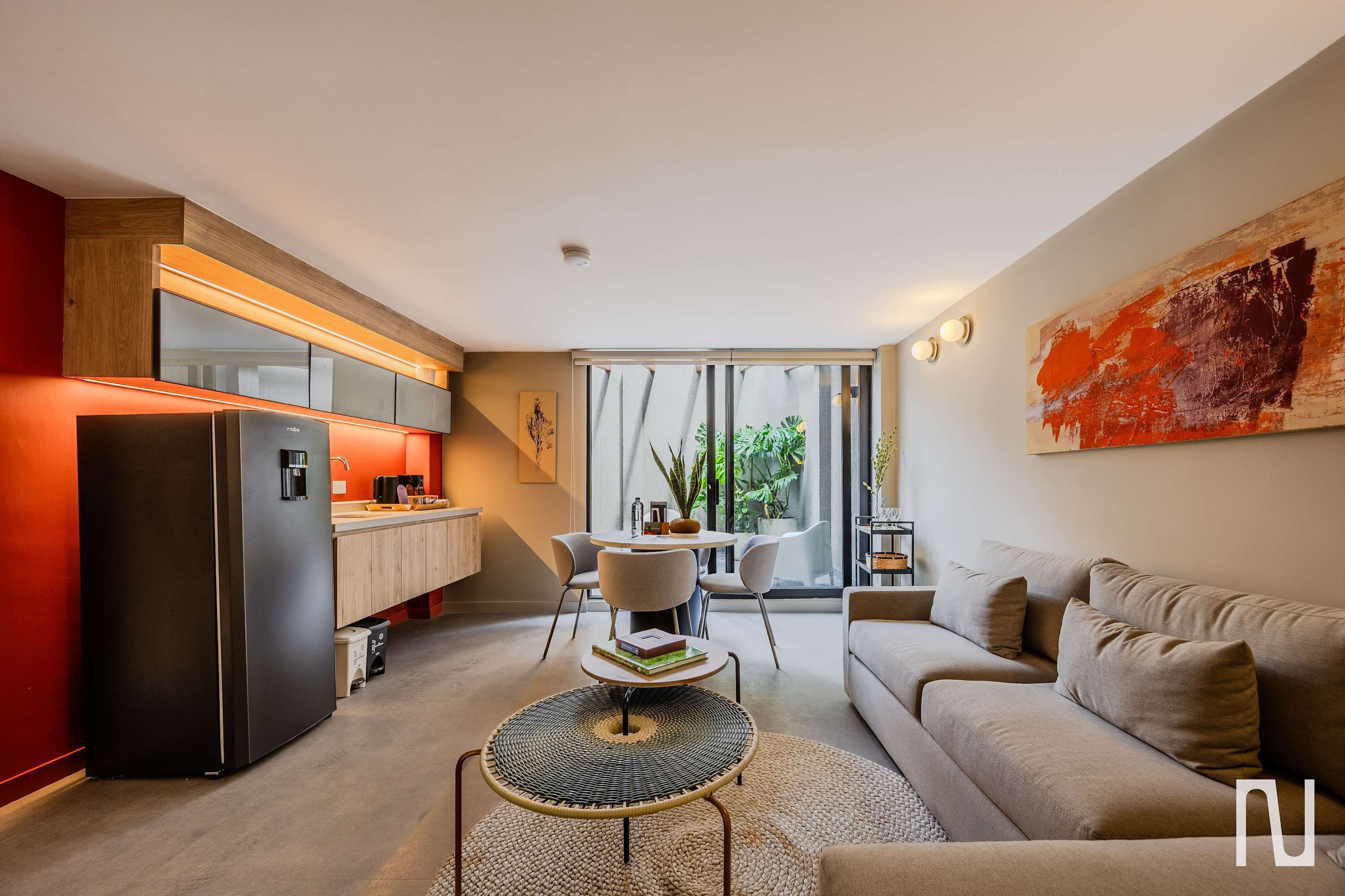 Apartment, Multiple Beds, Patio, City View (Gardens B101 + SAT) | Living area