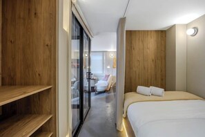 Apartamento, 1 cama de casal, varanda, vista para a cidade (Gardens A202 )