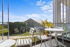 Apartment, 1 Queen Bed with Sofa bed, Pool Access, City View (Panorama G1-211) | Outdoor dining - NOK Modern 1BR Apartment With Terrace in Vistacana (Punta Cana)