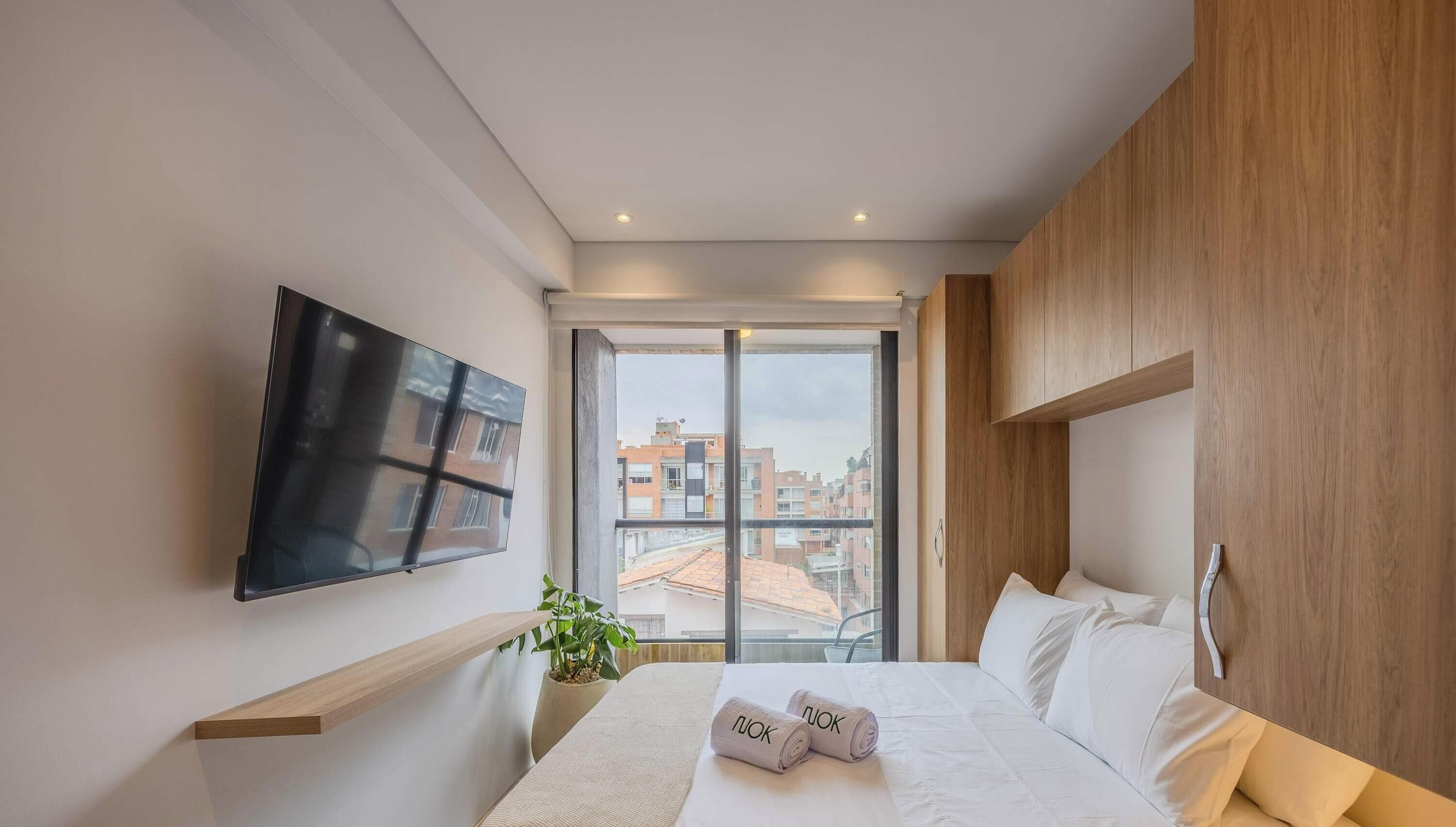 Apartment, 1 Double Bed, Kitchen, City View (Balmes 403) | 1 bedroom