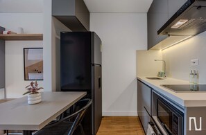 Private kitchen - NOK Stylish 1BR Apartment in North Bogota (Bogotá)