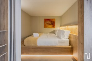 Appartement, 1 queensize bed, patio, uitzicht op stad (Gardens B102) | 1 slaapkamer