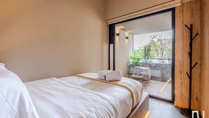 公寓, 多張床, 城市景觀 (Gardens B302 +303) | 3 間臥室、獨特裝潢、布置獨特、床單