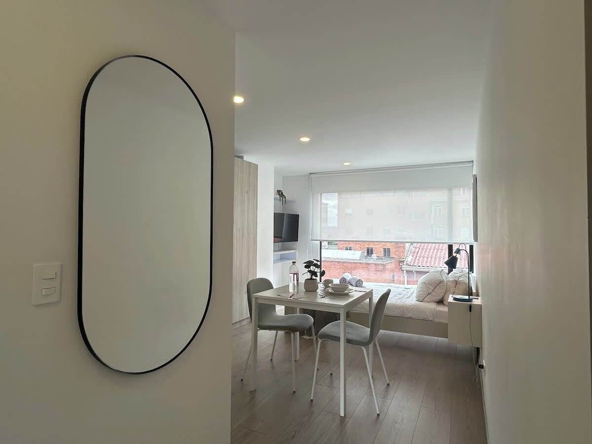 Apartamento, 1 cama doble, cocina, vistas a la ciudad (Macae 410) | Restauración