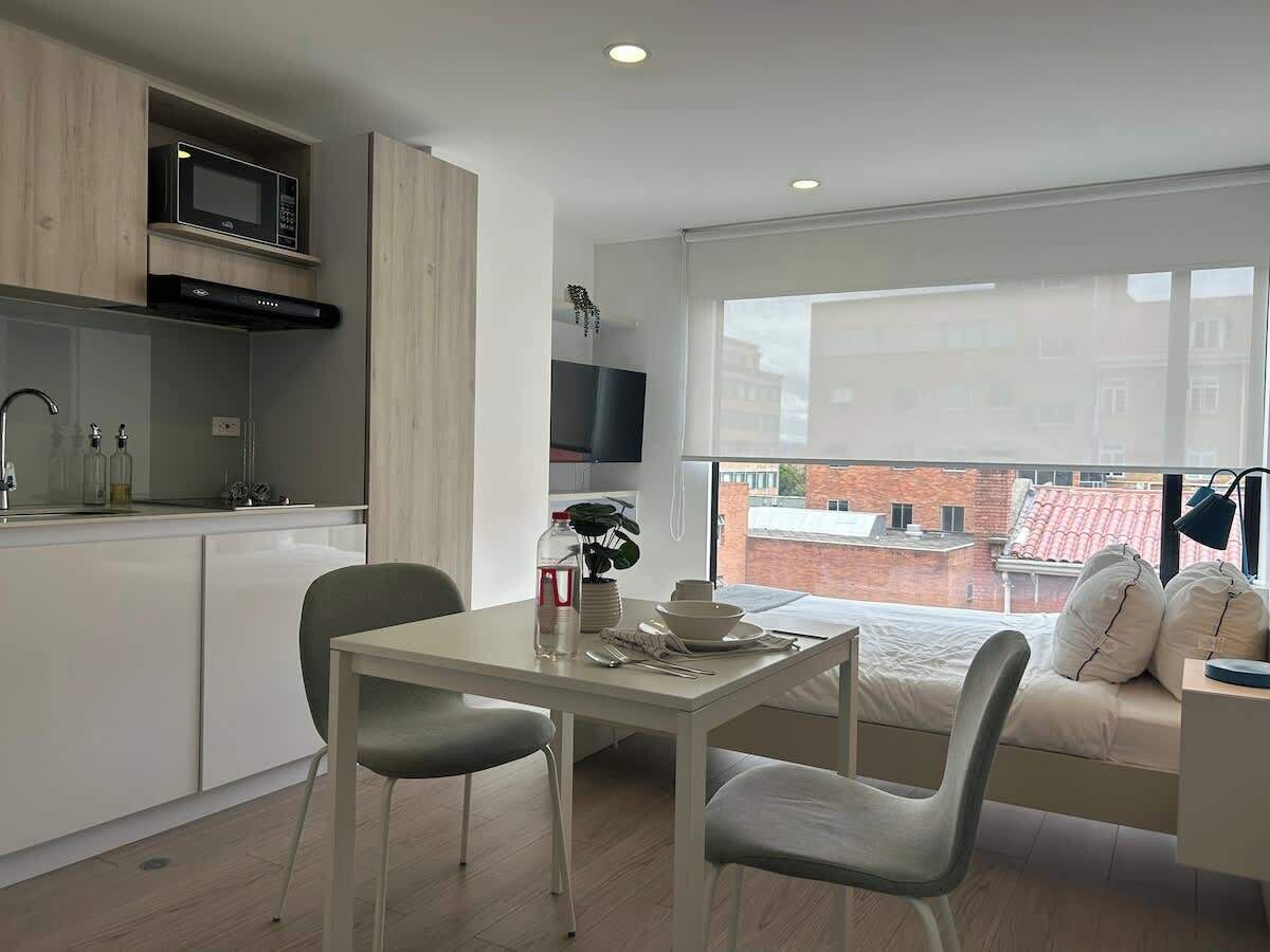 Apartamento, 1 cama doble, cocina, vistas a la ciudad (Macae 410) | Restauración