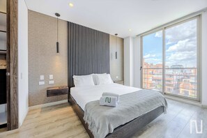 Căn hộ, nhiều giường, sân hiên, quang cảnh thành phố (Balcones 502) | 3 phòng ngủ 