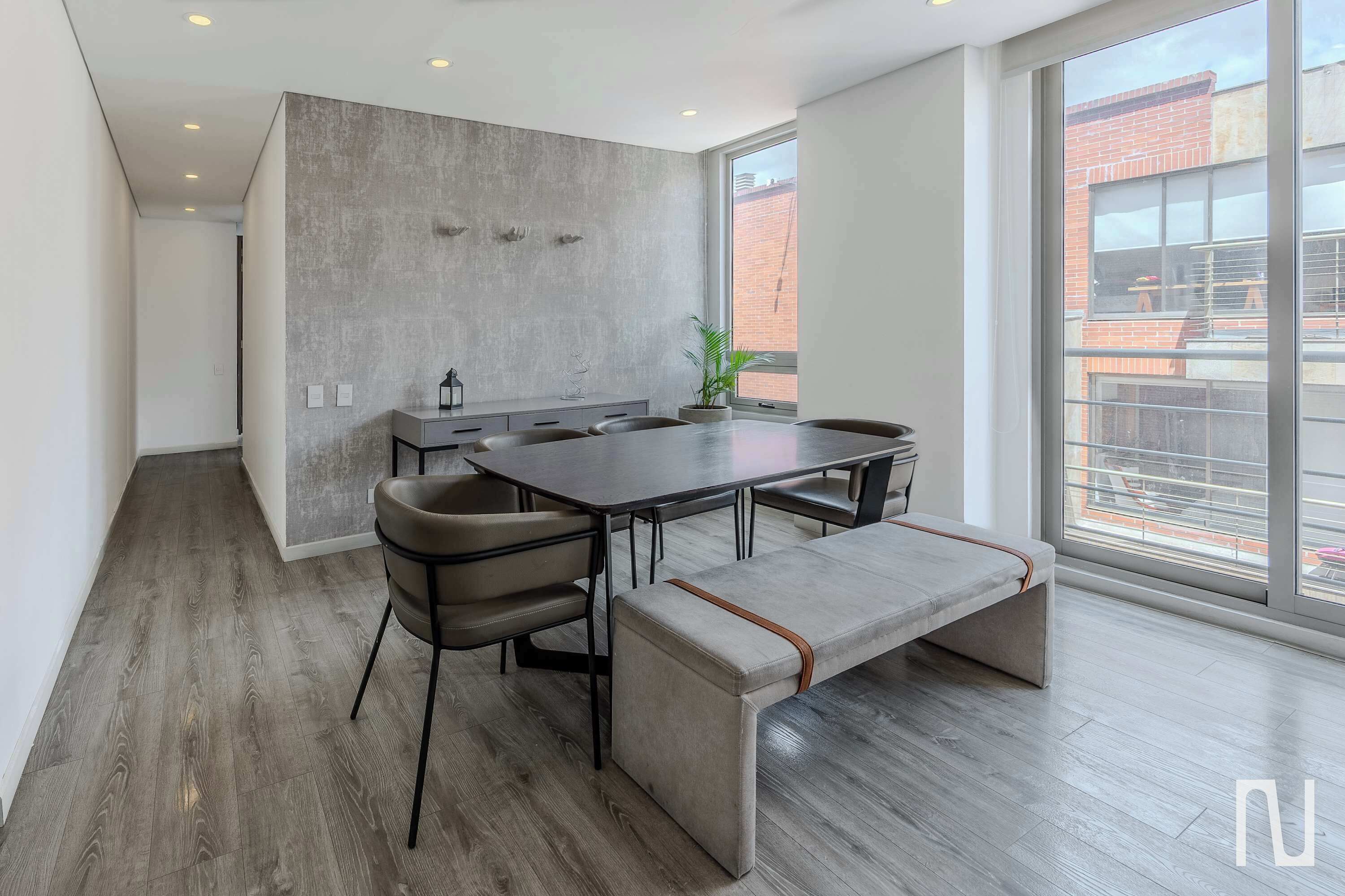 Apartment, Multiple Beds, Patio, City View (Balcones 502) | Dining