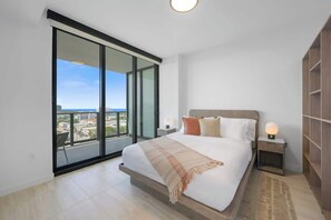 Apartment, Mehrere Betten, Whirlpool, Meerblick (72 Living 1009) | 2 Schlafzimmer