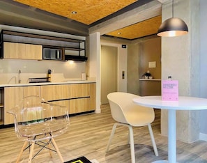 Apartment, 1 Queen Bed, Patio, City View (Mambe 202) | Interior - NOK Lovely 1 BR in Chapinero (Bogotá)