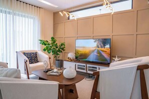 House, Multiple Beds, Pool Access, Pool View (ZIBA B06) | Living area - NOK Classy 3BR Villa by Vistacana Rentals (Punta Cana)