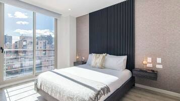 Lejlighed - 2 queensize-senge - balkon - byudsigt (Balcones 503)