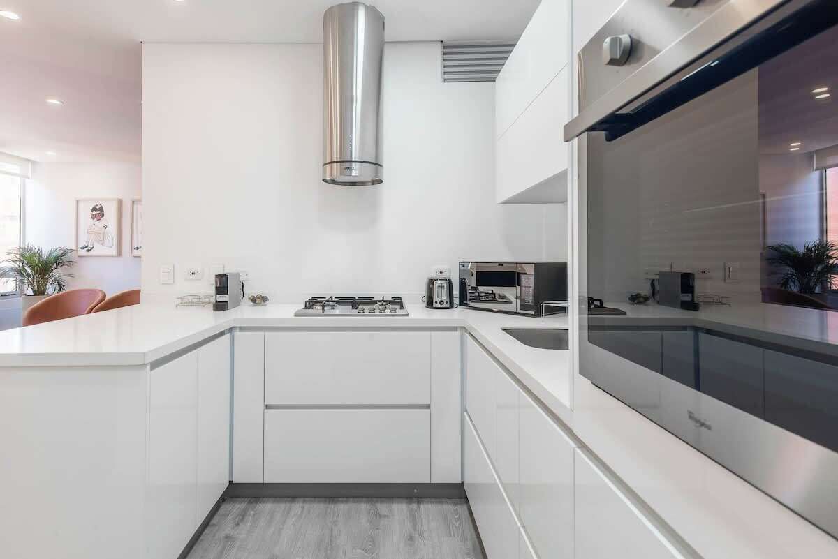 Apartment, 2 Queen Beds, Balcony, City View (Balcones 503) | Private kitchen