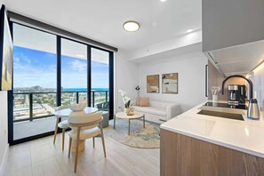 公寓, 1 张特大床, 使用泳池, 海洋景观 (72 Living 1603) | 住宿内部