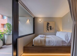 Apartment, Multiple Beds, Patio, City View (Gardens B202 + 203) - NOK Elegant 3BR Stay With Balcony at Bogota (Bogotá)