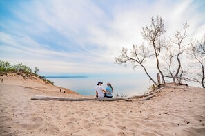 Beach - Happy Tails @ Trailside — Pet-Friendly 1BR near TART Trail (Traverse City)