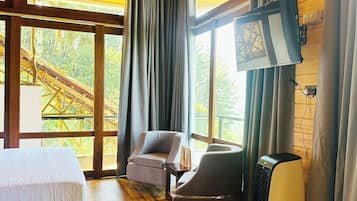 Habitación Deluxe doble, balcón, vistas a la montaña