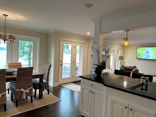 Private, close-in Lake Murray home with boat ramp, dock and panoramic views.