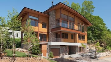 Chalet Superior, balkon, pemandangan gunung | Eksterior
