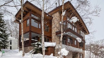 Chalet Superior, balkon, pemandangan gunung | Eksterior