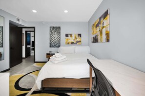 2 chambres, bureau, fer et planche à repasser, Wi-Fi gratuit