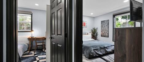 2 bedrooms, desk, iron/ironing board, free WiFi