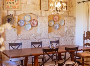 Dining - Charming country house with private pool near Muro (MURO)