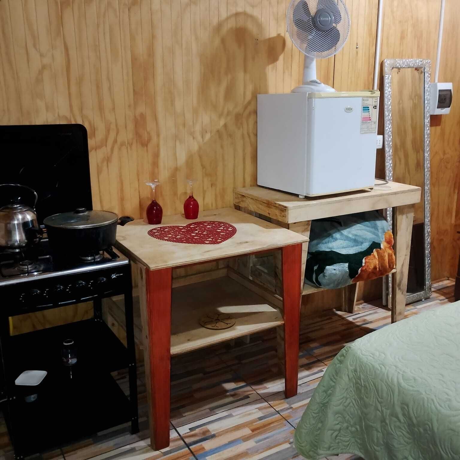 1 habitación y ropa de cama 