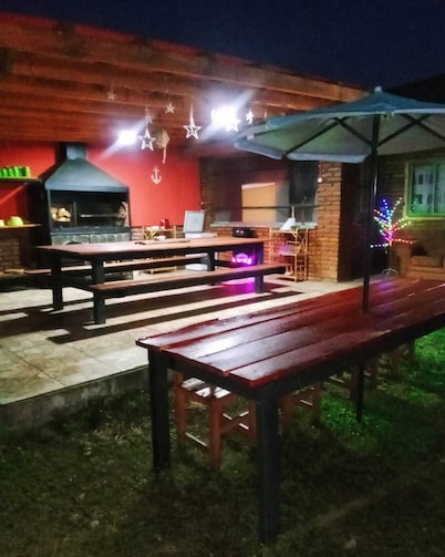 Cabin with tinaja