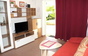 Fernseher, Kamin