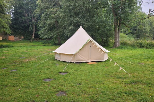 Overnatningsstedets område