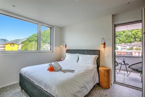 1 bedroom, free WiFi, bed sheets - Urban Maggiolina Sunset - Locarno, Locarno, Switzerland (Locarno)