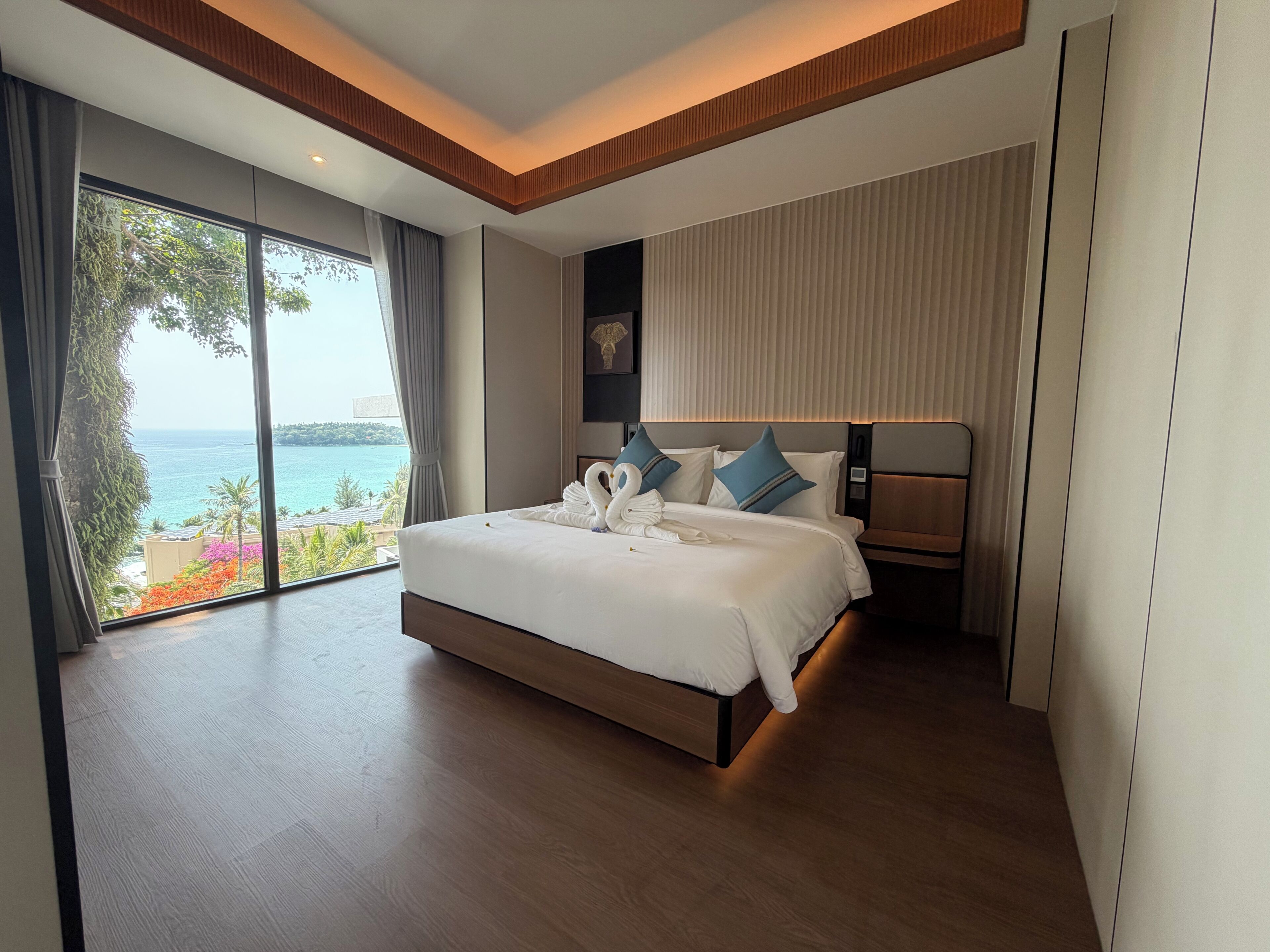 Premium-Doppelzimmer, 1 King-Bett, Terrasse, Meerblick