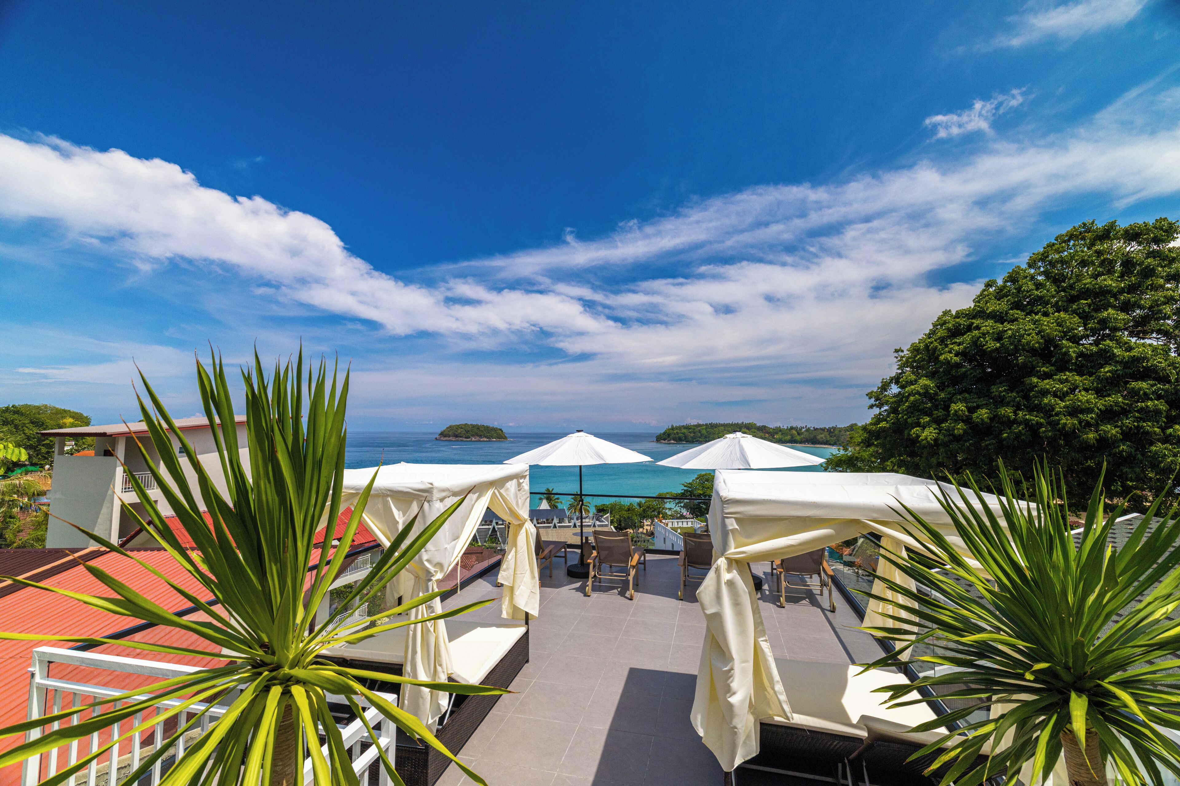 Terrasse sur le toit