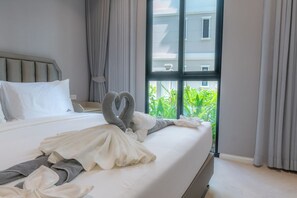 1 slaapkamer, een strijkplank/strijkijzer, wifi