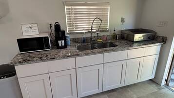 Microwave, stovetop